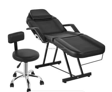 tv stend modelleri: Yeni, Kosmetoloji kuşetka, Qatlanan, rəng - Qara — 1