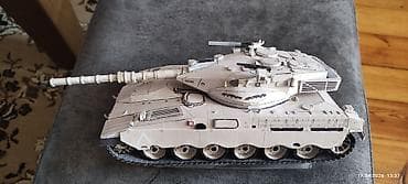 ordek maketi: 1:32 Miqyaslı tank maketi – Merkava üslubunda detallı zirehli texnika — 5