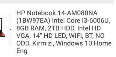 Modemlər və şəbəkə avadanlıqları: HP 14 ", Intel Core i3, 2 TB — 3