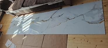 divar dekor: Böyük ölçülü dekorativ panel – mərmər effekti 64/280 - Material — 3