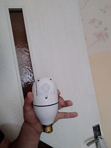 ev radiatoru: WiFi Panoramik Lamp Kamera 30 Manata Alinib Istifade Olunmayib - E27 — 2