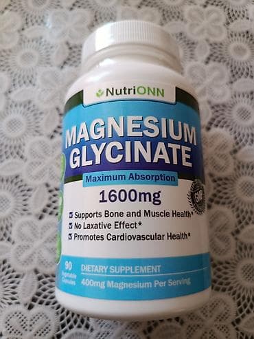 NutriONN Magnesium Glycinate – Maksimum sorulma - Dozaj: 1600 mg