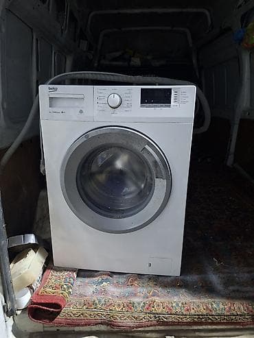 Техника и электроника: Стиральная машина Beko, 6 кг, Б/у, Автомат, Есть сушка — 1
