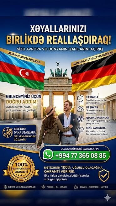 qapi ustu asmalar: Salam 🎊 Avropa ve xarici olkelerde yaşamaq arzusunda olanlara şad — 3