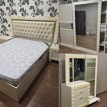 Yataq otagi. 550azn. mebel dəsti: 2 nəfərlik çarpayı (matras daxil)