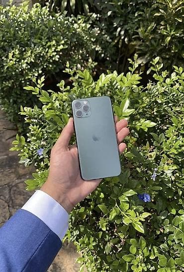IPhone 11 Pro, 64 GB, Matte Midnight Green, Simsiz şarj