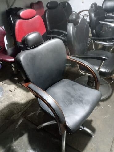 Салонные, медицинские кресла: Кресло для стрижки — 7