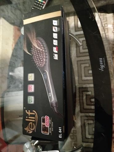 Ventilyatorlar: Elif EL 641 saç düzləşdirici daraq - İon texnologiyası (IONIC) – — 2