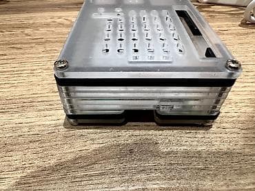 mac pro: Raspberry Pi 5 (4GB) + Active Cooler + RTC Battery + Adapter + Case — 7