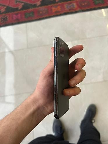 iphone 11 green: IPhone 11 Pro, 64 GB, Matte Midnight Green, Qırıq — 4