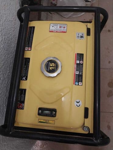 benzinlə işləyən generator: Aksa Power AAP3500B benzin generatoru. Bu generator elektrik enerjisi — 4