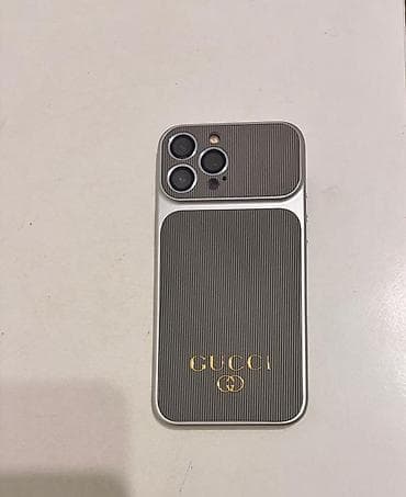 iphone xr ucuz: Məhsul: iPhone 13 Pro Max üçün Gucci dizaynlı qoruyucu örtük(İphone 17 — 3
