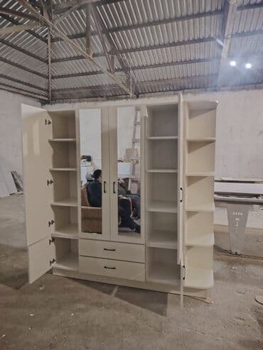 ayı dərisi: Yeni, Açılan, 4 qapılı Düz dolab, Şifonyer, Azərbaycan — 6