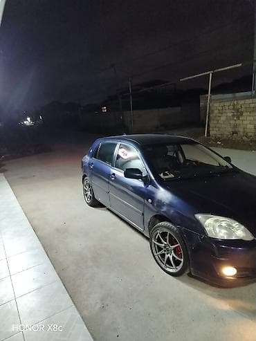 vito disk: Toyota Corolla hatchback (E12), tünd mavi rəng. - Kuzov: 5 qapılı — 7