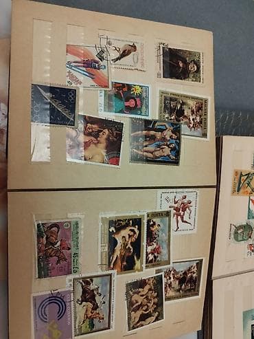 Спорт и отдых: Markalar albomu – müxtəlif ölkələrdən tematik kolleksiya - Albomda — 1