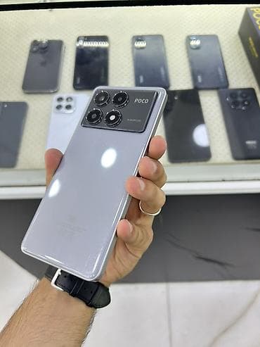 poko c75: Poco X6 Pro 5G, 512 GB, rəng - Gümüşü, Sensor — 4