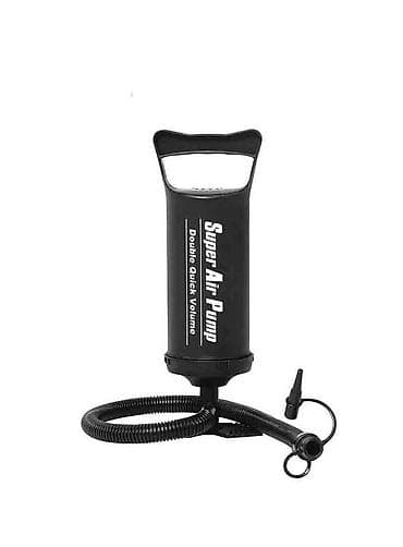 Gencede El Nasosu,Taşınabilir hava pompasını əlləri açıq səfərdə və