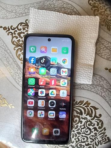 nokia 1680 classic: Redmi 128 GB, rəng - Qara, Barmaq izi — 6