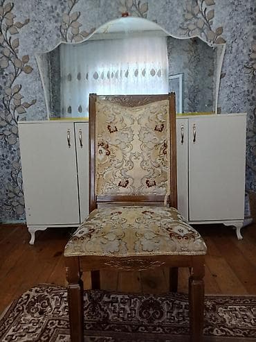 Qonaq otağı üçün, Qatlanmayan, rəng - Bej Stul — 1