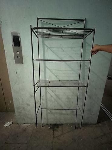 dekor ref: Metall rəf sistemi - Material: toz boyalı metal konstruksiya - Rəng — 2