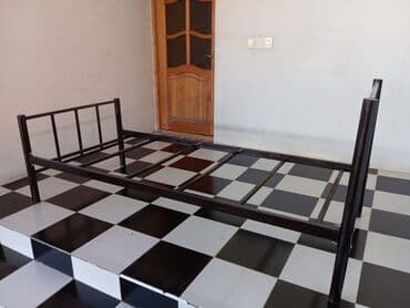 saloglu tek carpayi: Yeni, Təknəfərlik çarpayı, Bazasız, Matrassız, Siyirməsiz, Azərbaycan — 4