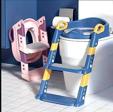 Унитазы для маломобильных людей: Uşaqlar üçün nərdivanlı tualet oturacağı Ünvan Q Qarayev metrosu — 5