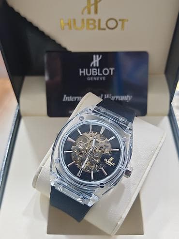 smart saat: Yeni, Qol saatı, Hublot, rəng - Qara — 2