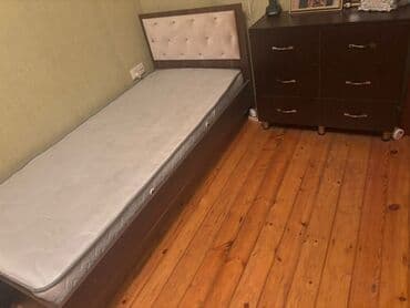 купить матрас: Təknəfərlik çarpayı, Matras ilə — 3