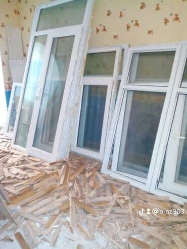 qapi pencere plastik: HAZIR qapıların, pəncərələrin satışı həmçinin istənilən formada qapı — 1