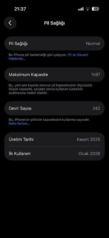 apple iphone 7 plus: IPhone 17, 256 GB, Mavi, Face ID — 6