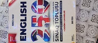 Məhsul: İngilis dili hazırlıq və sınaq kitabları dəsti Tərkib: - — 2