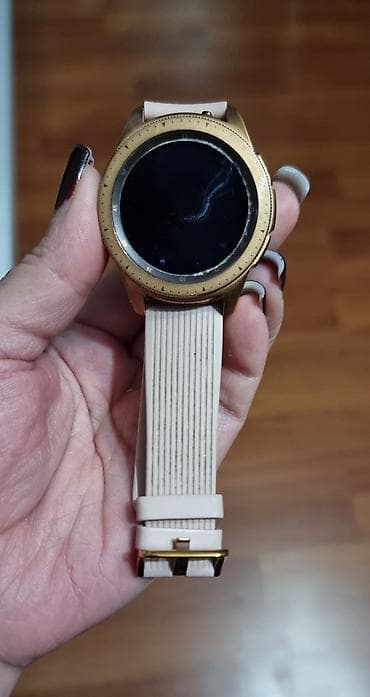 samsung komputer: İşlənmiş, Smart saat, Samsung, Sensor ekran, rəng - Qızılı — 2