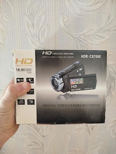 HD Digital Video Camera Recorder – HDR‑CX700E Iwlekdi yenidir, hər