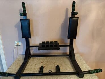 скамья для жима: Universal turnik–parallel qollar–qarn pressi üçün divar trenajoru — 7