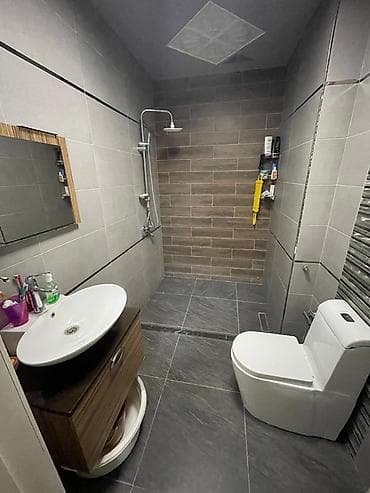 qax ev satilir: 3 otaqlı, Yeni tikili, 78 kv. m — 2