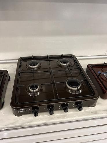 Qaz sobası Stolüstü, 4 gözlü, Yeni