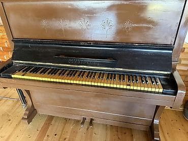 dynacord 2: Upright piano – “Музтрест” modeli (serial: 11313 9) - Korpus: qəhvəyi — 3