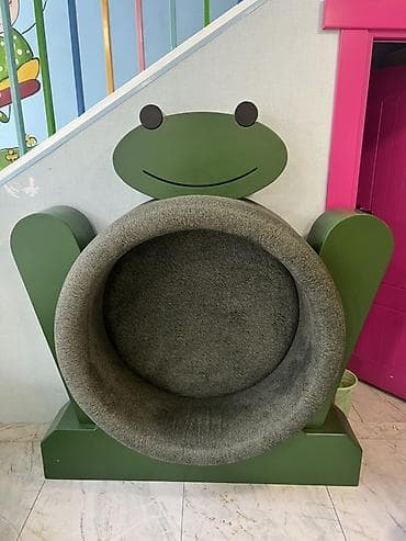 Uşaq otağı və ya uşaq bağçası üçün dekorativ “qurbağa” dizaynlı