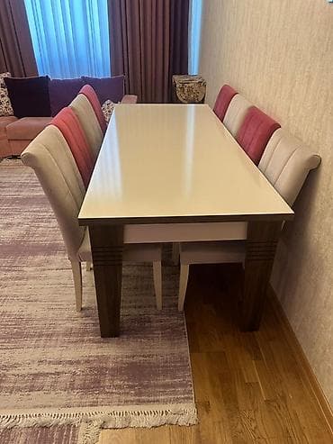 par: Qonaq masası, Açılmayan, MDF, Dördbucaq masa — 3