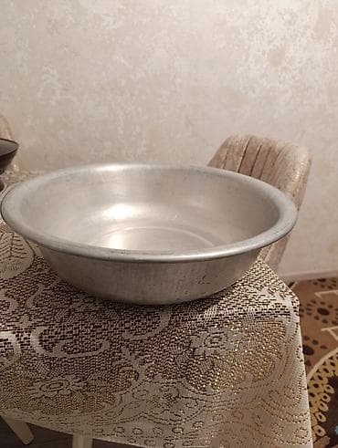 Ev üçün dekor: Alüminium ləyən - Material: qalın divarlı alüminium - Forma: dərin — 3