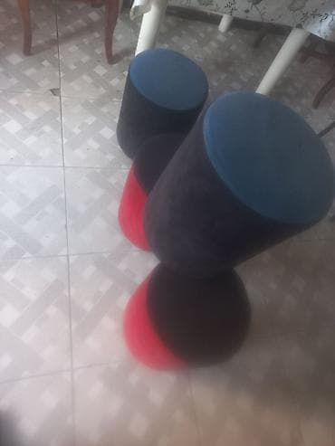 Yuvarlaq puf/stul dəsti - Dizayn: Silindr formalı, müasir və kompakt lalafo.az -da Yuvarlaq puf/stul dəsti - Dizayn: Silindr formalı, müasir və kompakt