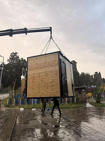 киоск: Taşınan taxta kiosk / modul post - Karkas: möhkəm metal profil — 4