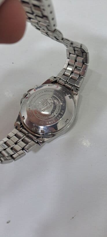 brilyant qaşlı uzuk: Qol saatı, Orient, rəng - Gümüşü — 2