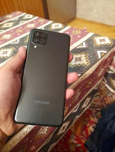 a 12 samsunq: Samsung Galaxy A12, 64 GB, rəng - Qara, Barmaq izi — 2