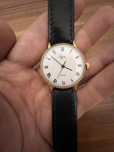 İşlənmiş, Qol saatı, rəng - Qızılı