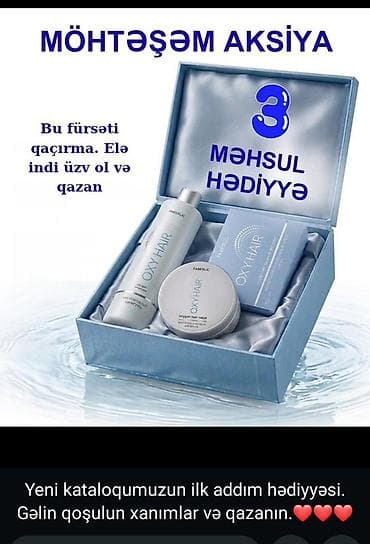 Kosmetik dəst, Faberlic, 3 məhsul