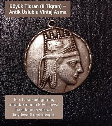 Vintaj Medalyonlar və Antik Geyim Bəzəyi (50+ yaş) Hər biri fərqli — 3