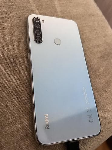 printer skaner: Xiaomi Redmi Note 8 – Göy rəngli - 6.3" damcı-notchu tam ekran, nazik — 3