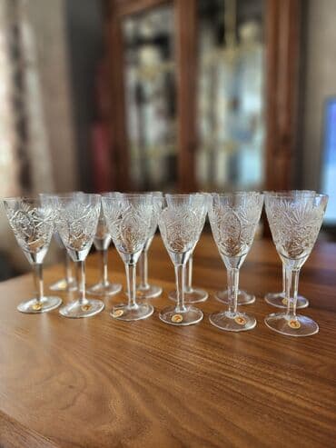 qələm qabı: Rümkalar, rəng - Ağ, Xrustal, 12 ədədli dəst, Rusiya — 2