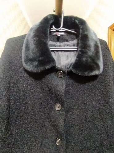 palto qadın üçün: Palto, 4XL, rəng - Qara — 2